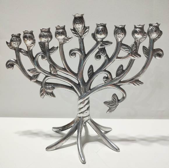 Lenox Holiday Lenox Rosebud Blessings Judaica Menorah Poshmark